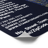 Poster Nuit Éblouissante Sur Le Rhône, Magasin D'Articles (Coin)