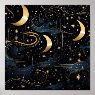 Poster Nuit Enchantante : Lucioles, Sta Twinkling