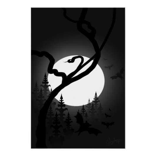Poster Nuit enchantée (Devant)