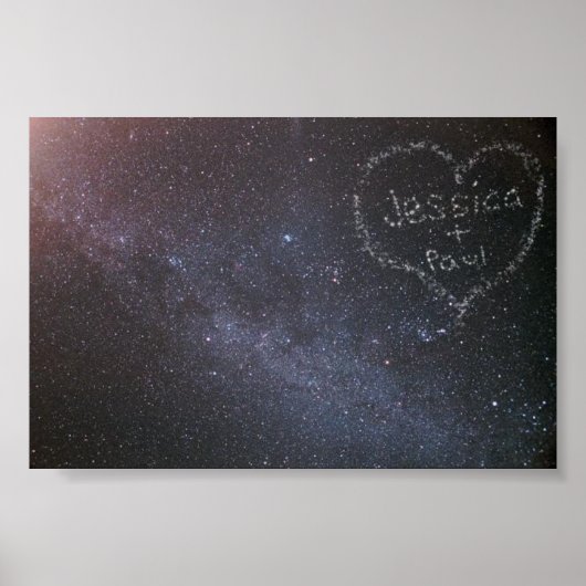 Poster Nuit étoilée (Devant)