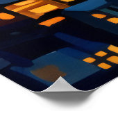 Poster Nuit étoilée (Coin)