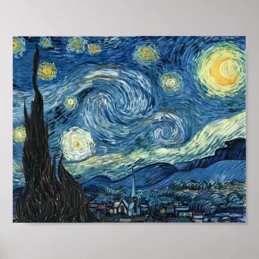 Poster Nuit étoilée (Devant)