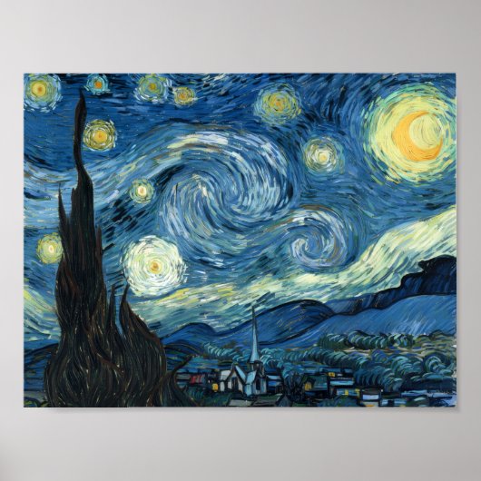 Poster Nuit étoilée (Devant)