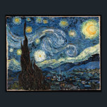 Poster Nuit étoilée par Vincent Van Gogh<br><div class="desc">Nuit étoilée par Vincent Van Gogh.</div>