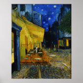 Poster Nuit étoilée sur le Rhône - Vincent van Gogh (Devant)