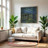 Poster Nuit étoilée sur le Rhône, Vincent van Gogh