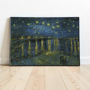 Poster Nuit étoilée sur le Rhône, Vincent van Gogh