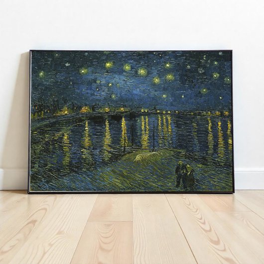 Poster Nuit étoilée sur le Rhône, Vincent van Gogh