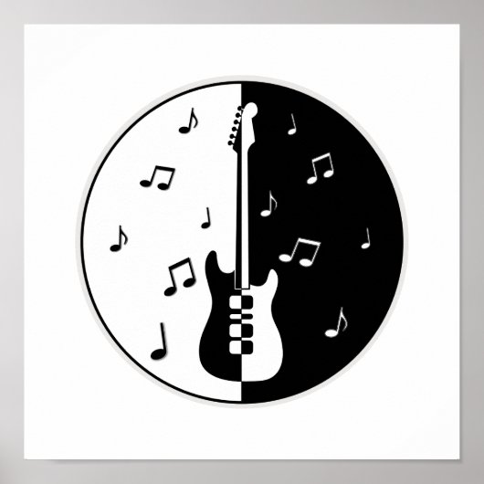 Poster Nuit guitare (Devant)