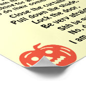 POSTER NUIT HALLOWEEN (Coin)