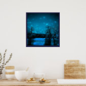 Poster Nuit inondée (Cuisine)