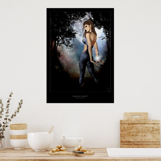 Poster Nuit magique (Cuisine)