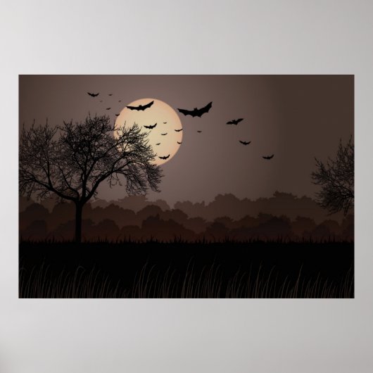 Poster Nuit noire (Devant)