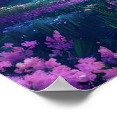 Poster Nuit paisible dans les montagnes (Coin)