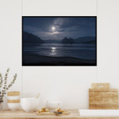 Poster nuit romantique (Cuisine)