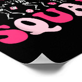 Poster Nuit Shift Équipage Infirmières Bunny Danser Skele (Coin)