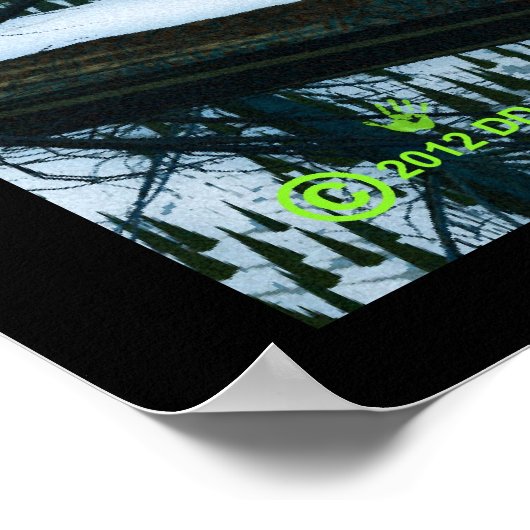 Poster Nuit silencieuse (Coin)