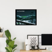 Poster Nuit silencieuse (Bureau à domicile)