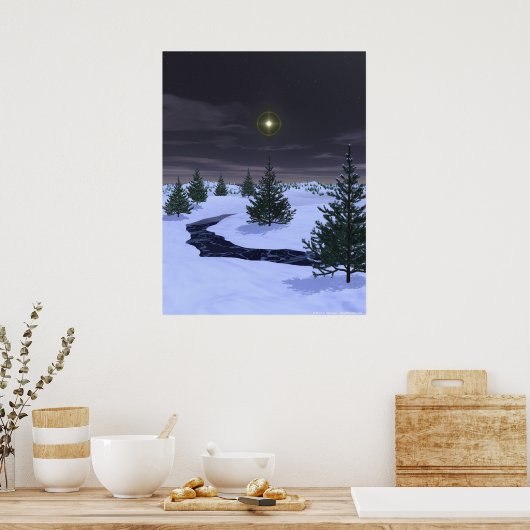 Poster Nuit silencieuse (Cuisine)