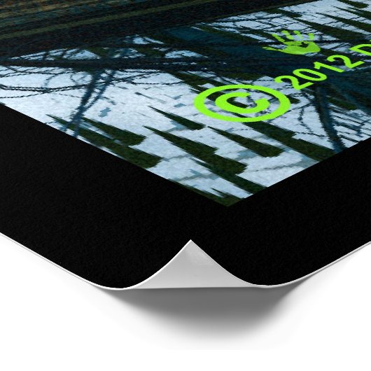 Poster Nuit silencieuse (Coin)