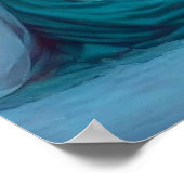 Poster Nuit silencieuse, art chrétien de Noël, Jésus et (Coin)