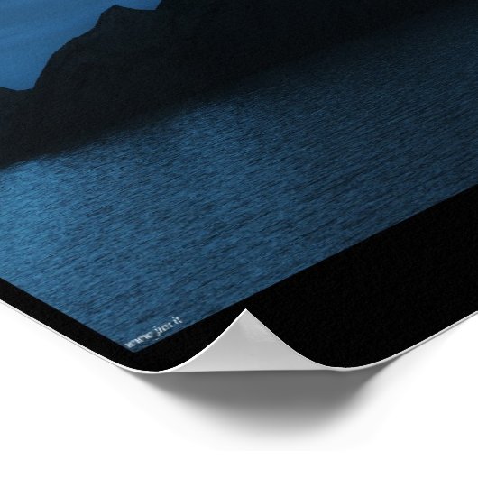 Poster Nuit solitaire (Coin)