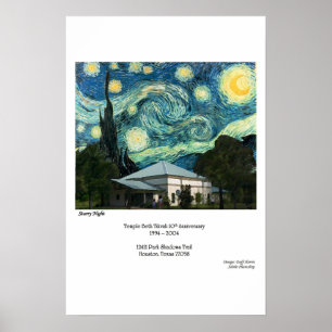 Poster Nuit Starry TBT Starry