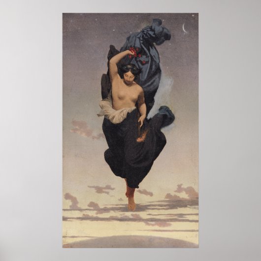 Poster Nuit, vers 1850-55 (Devant)