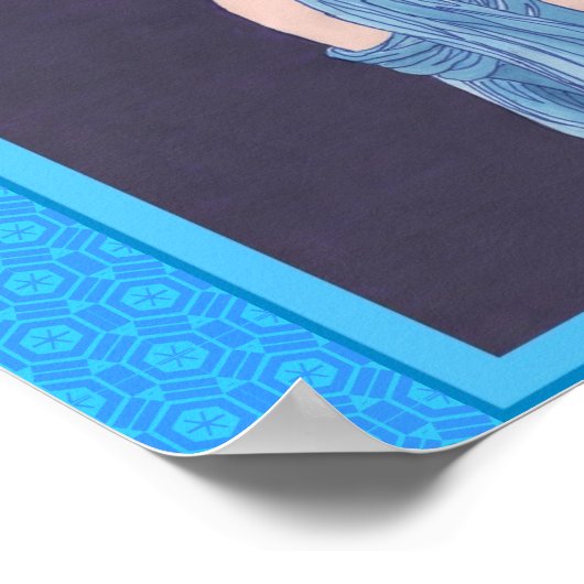 Poster Nuit violette profonde (Coin)