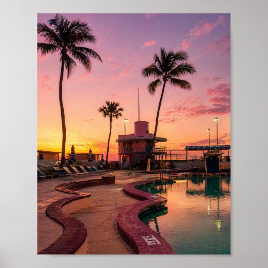 Poster Nuits de Miami (Devant)