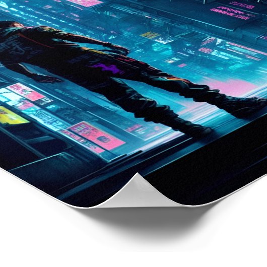 Poster Nuits de Neon Tokyo (Coin)