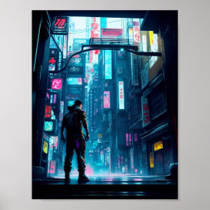 Poster Nuits de Neon Tokyo