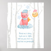 Poster Nuits de rêve avec Piggy et Lune (Devant)