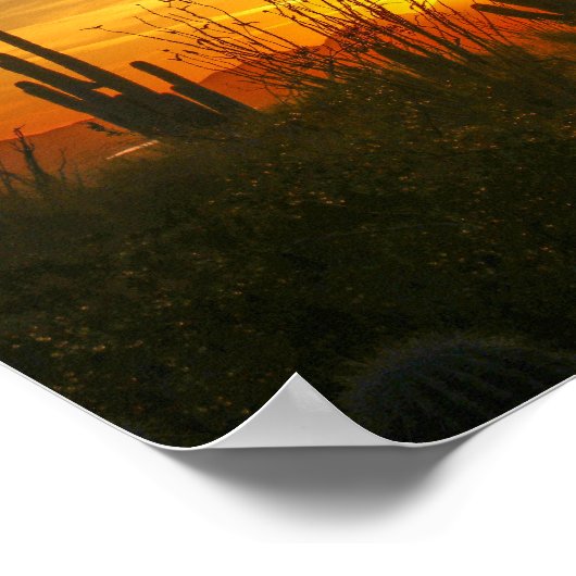 Poster Nuits désertiques (Coin)