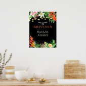 Poster Nuits havanaises, Fête Nuits havanaises, Tropical (Cuisine)