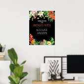 Poster Nuits havanaises, Fête Nuits havanaises, Tropical (Bureau à domicile)