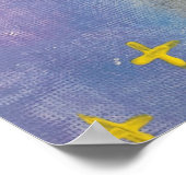 Poster nuits nuageuses (Coin)