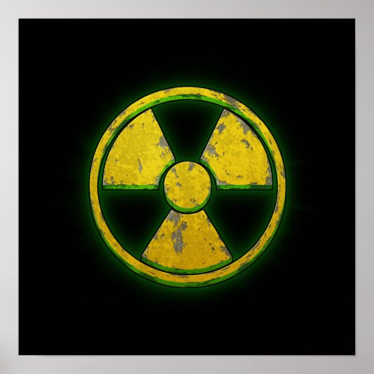 Poster Nuke jaune (Devant)