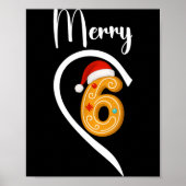Poster Number 67 Matching Christmas 6 7 Six Seven 6 7 Mem (Devant)