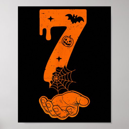 Poster Number 67 Matching Six Seven 6 7 Meme 6 7 Hallowee (Devant)