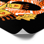 Poster Number 6 67 Fall Autumn Pumpkin Meme Funny Six Sev (Coin)