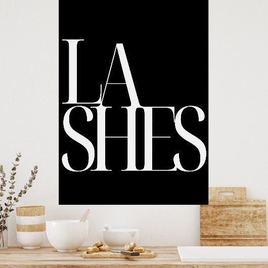 Poster numérique à tirage direct - Extension Eyela (Cuisine)