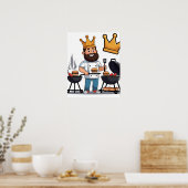 Poster numérique Pourcentage papa (Cuisine)