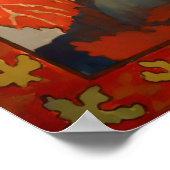 Poster "Numérique" vintage de 1899 par Paul Ranson (Coin)