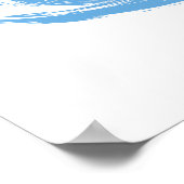 Poster numériquement conception de volley-ball peint (Coin)