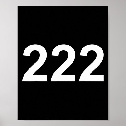 Poster Numéro 222 En Police Blanche Sur Ckground Fun Hall (Devant)