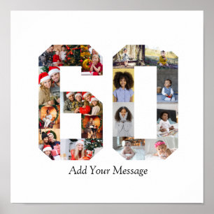 Poster Numéro 60 Collage photo