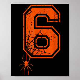 Poster Numéro 6 67 Mème Halloween Sder Costume Groupe Cor