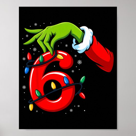 Poster Numéro 6 correspondant 67 mème de Noël elfe main g (Devant)