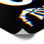 Poster Numéro 6 Main de squelette de meme correspondant 6 (Coin)